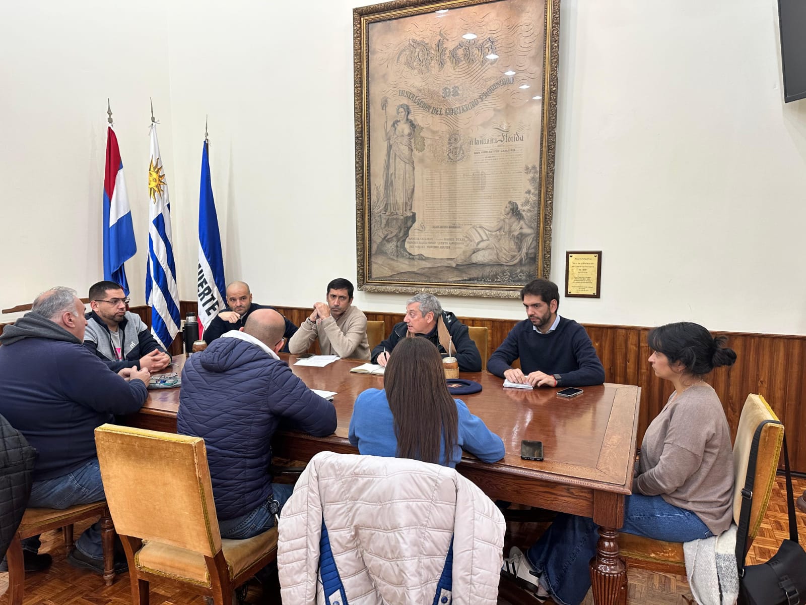 INTENDENCIA Y ADEOM REUNION