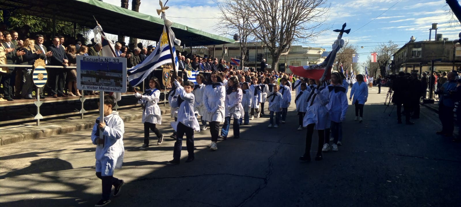 Declaratoria de la Independencia Imágenes del desfile cívico militar 9
