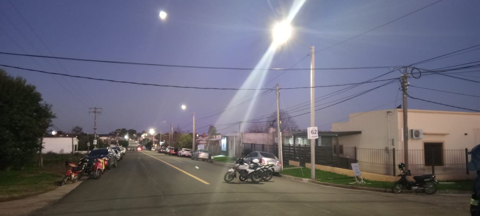 Inauguración de obras en calle Andresito