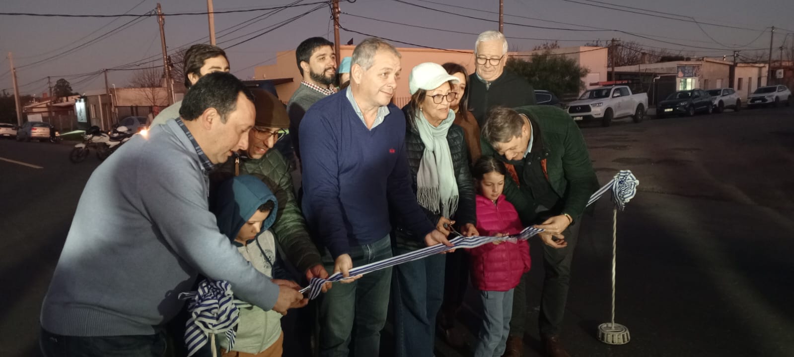 Inauguración de obras en calle Andresito 3