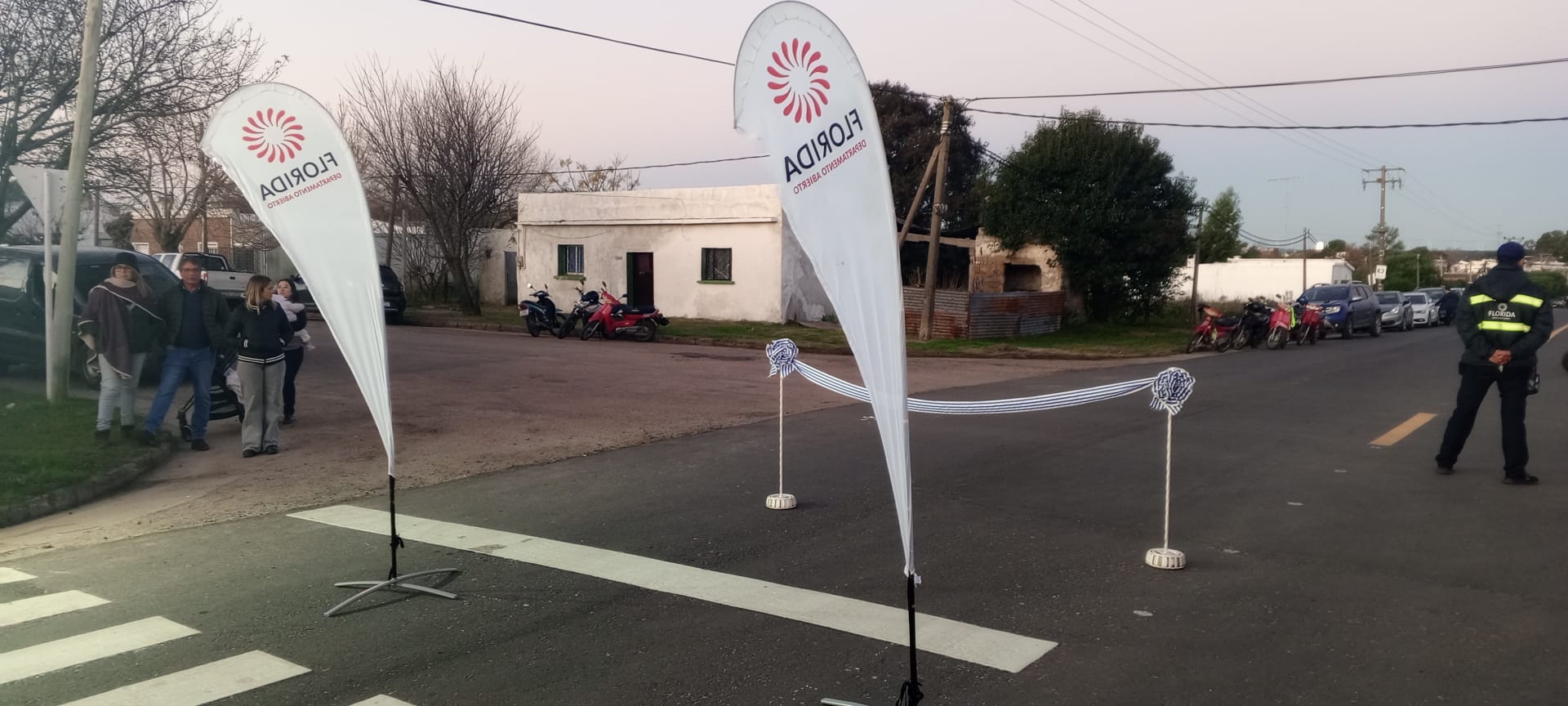 Inauguración de obras en calle Andresito 4