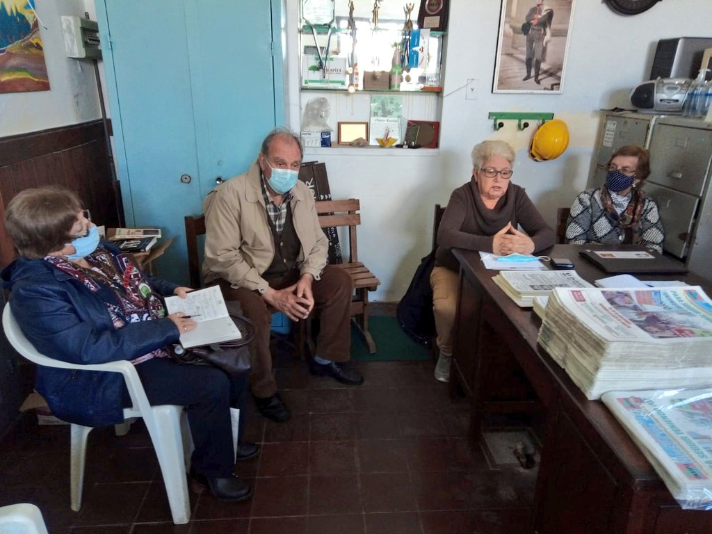 Integrantes de ONAJPU visitaron Florida dando a conocer sus propuestas 2