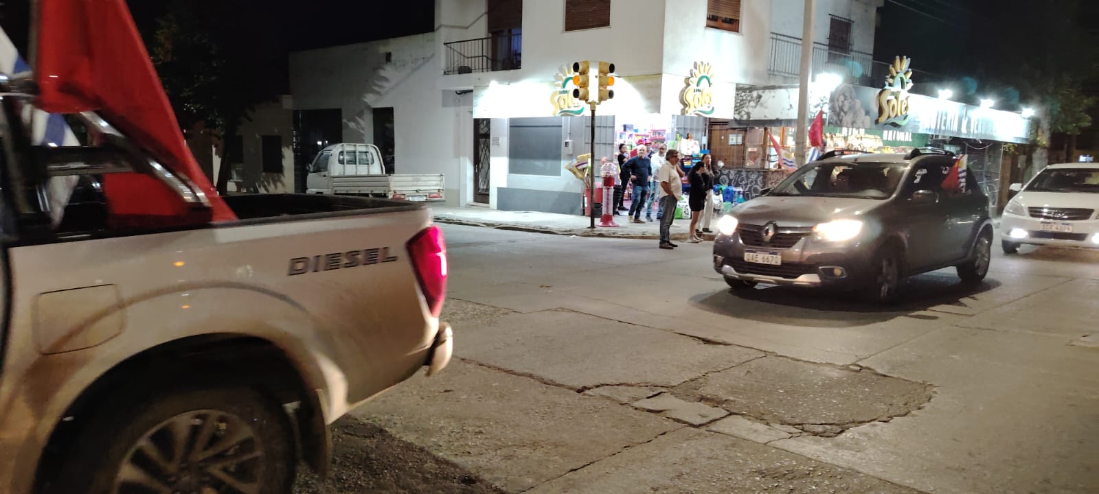 Integrantes de la Coalición de Florida realizaron caravana de cierre de campaña 3