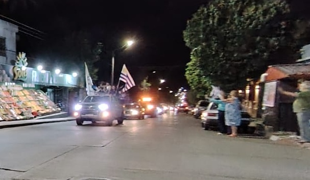 Integrantes de la Coalición de Florida realizaron caravana de cierre de campaña 6