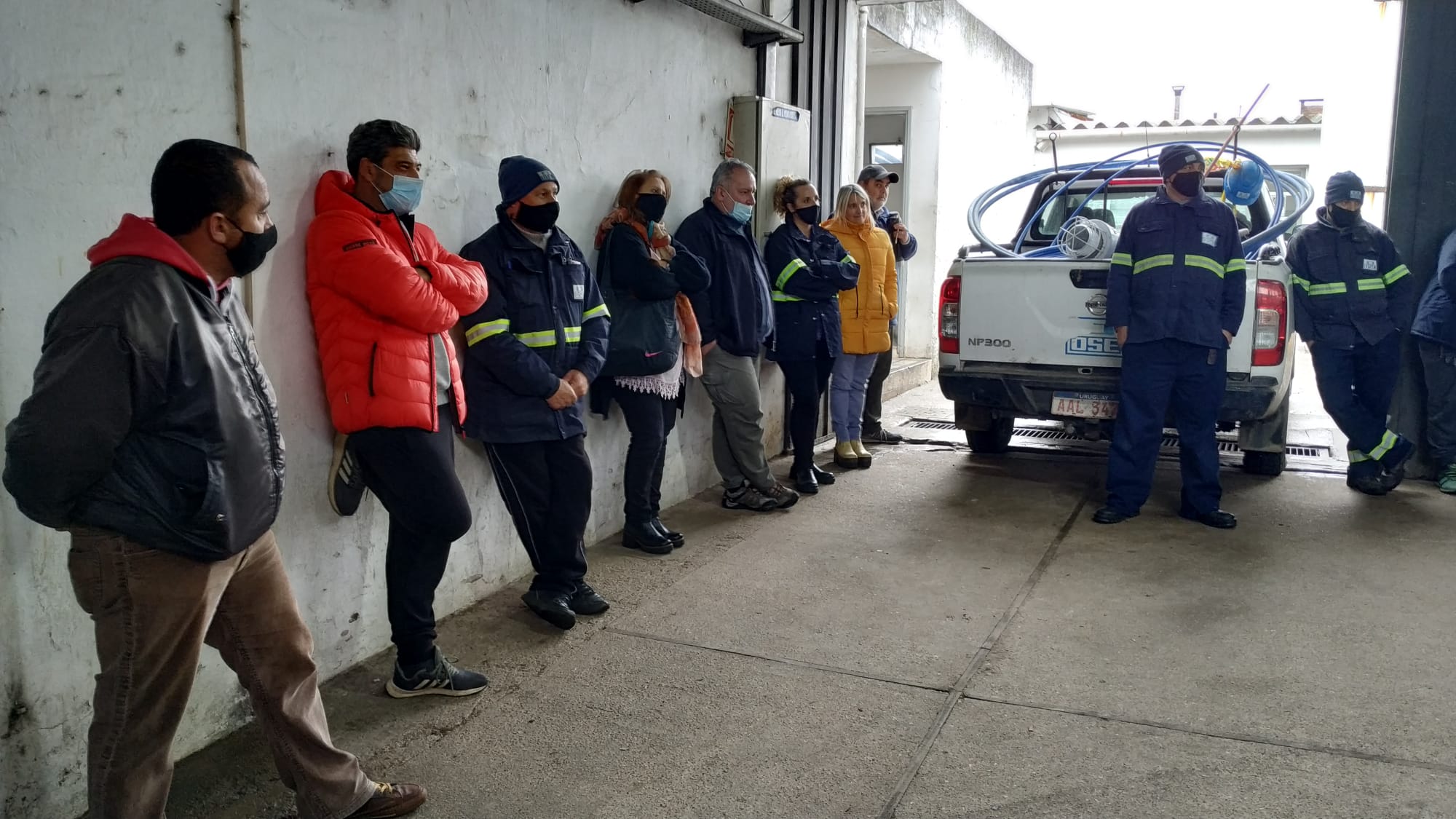 Integrantes del Secretariado Ejecutivo de FFOSE se reunieron con trabajadores de Florida