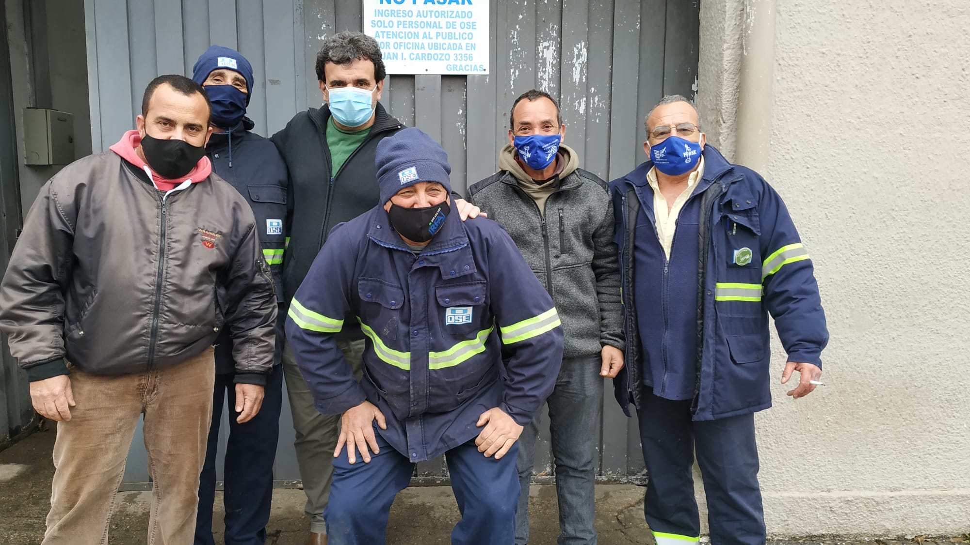 Integrantes del Secretariado Ejecutivo de FFOSE se reunieron con trabajadores de Florida 4