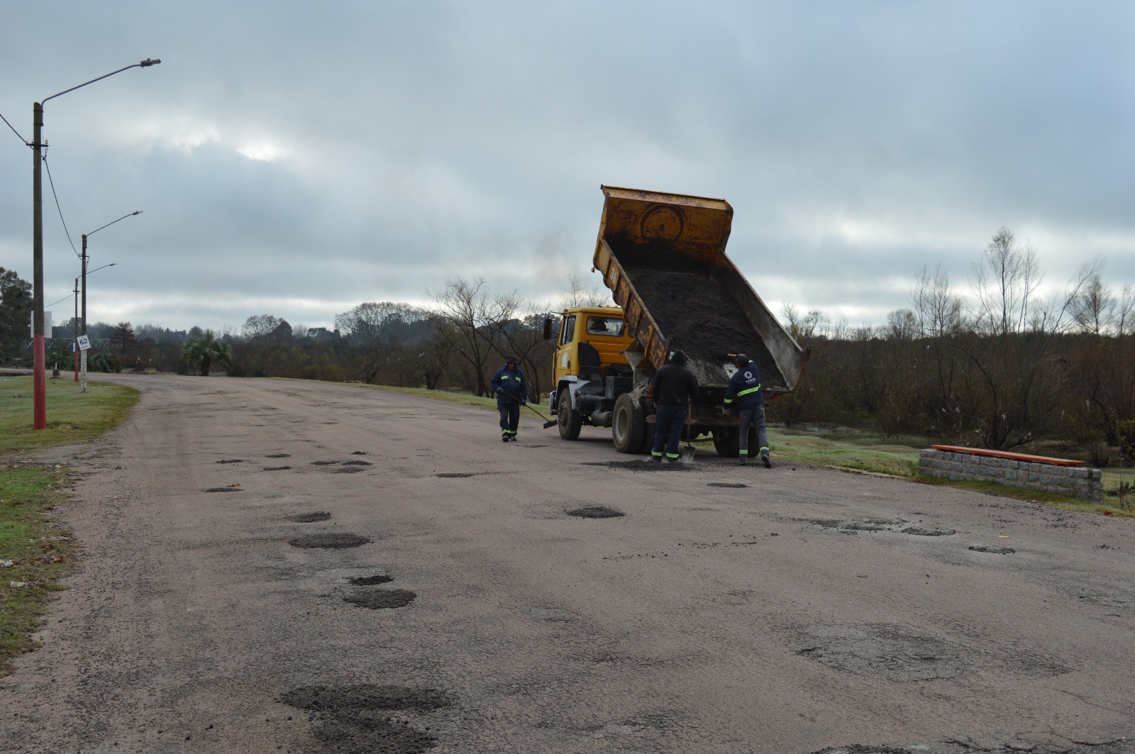 Intendencia continúa con obras de mantenimiento de calles 2