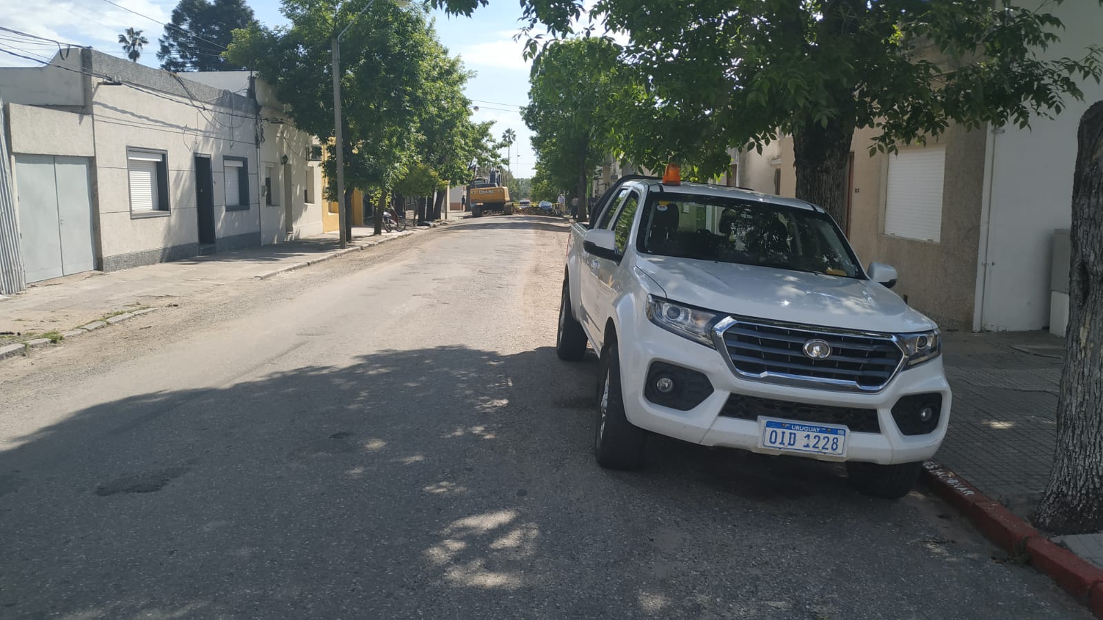 Intendencia inició trabajos en calle Lavalleja