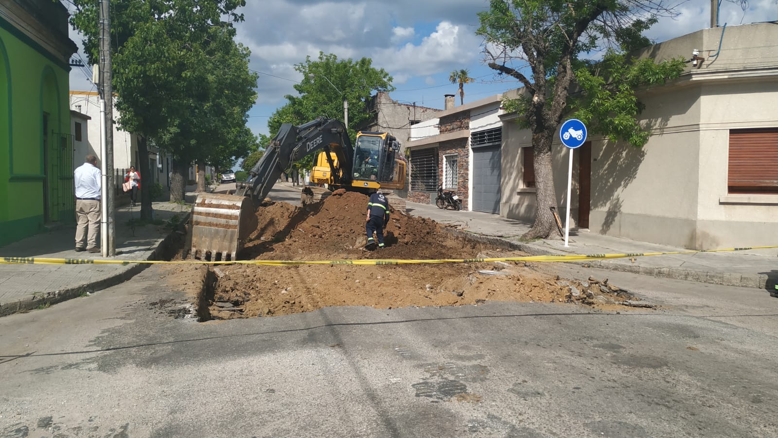 Intendencia inició trabajos en calle Lavalleja 2