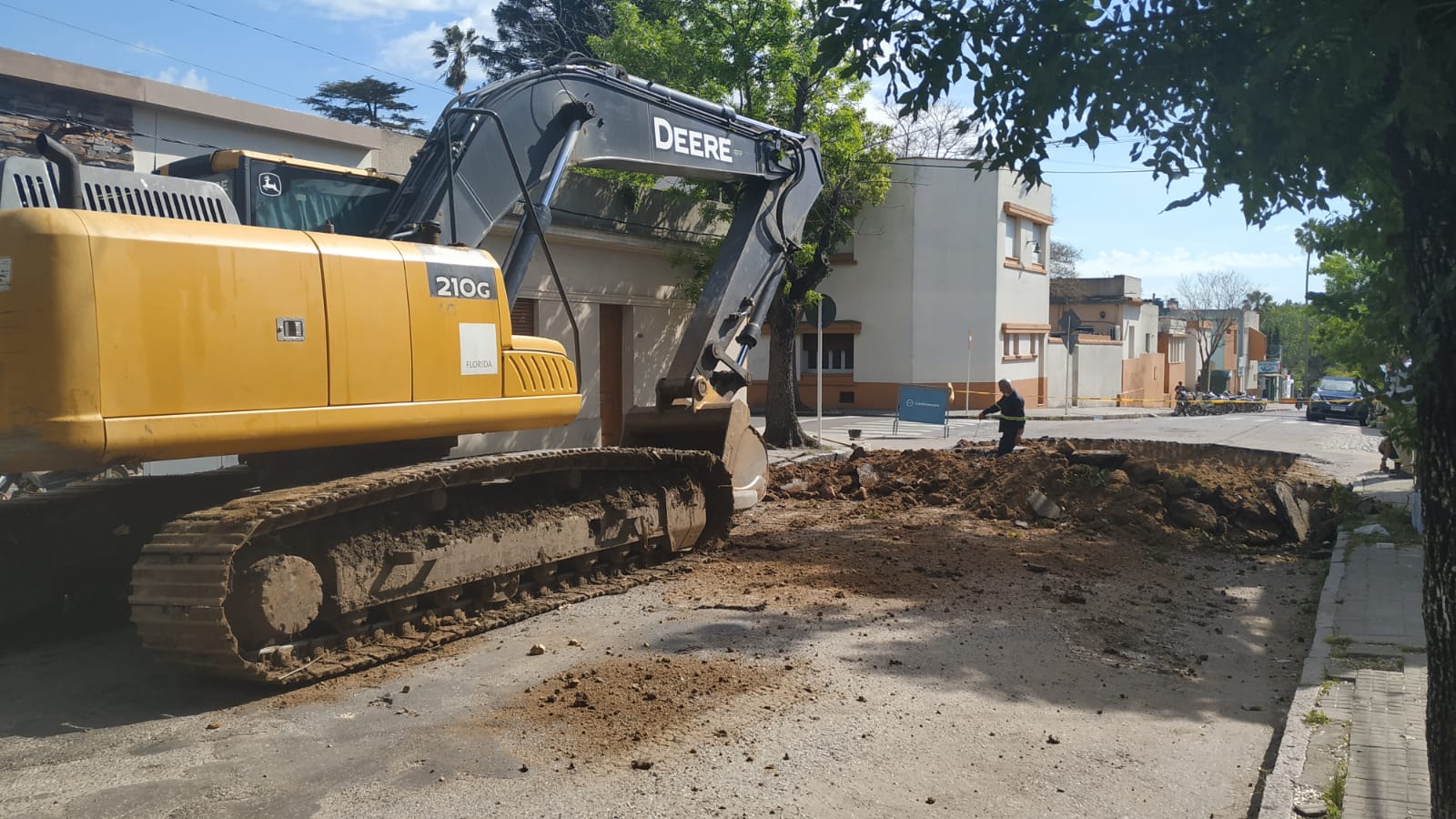 Intendencia inició trabajos en calle Lavalleja 4