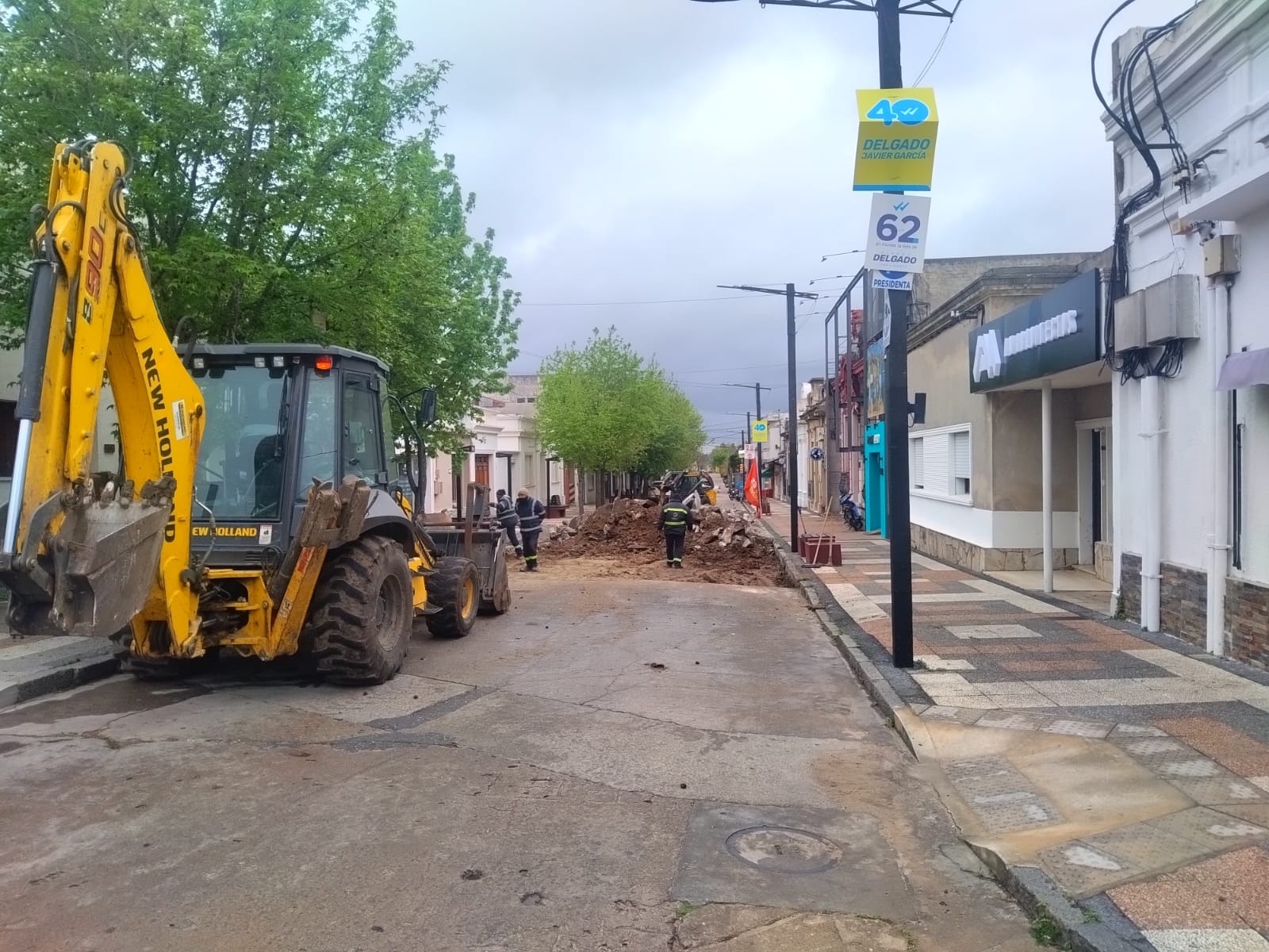 Intendencia realiza obras en calle Barreiro