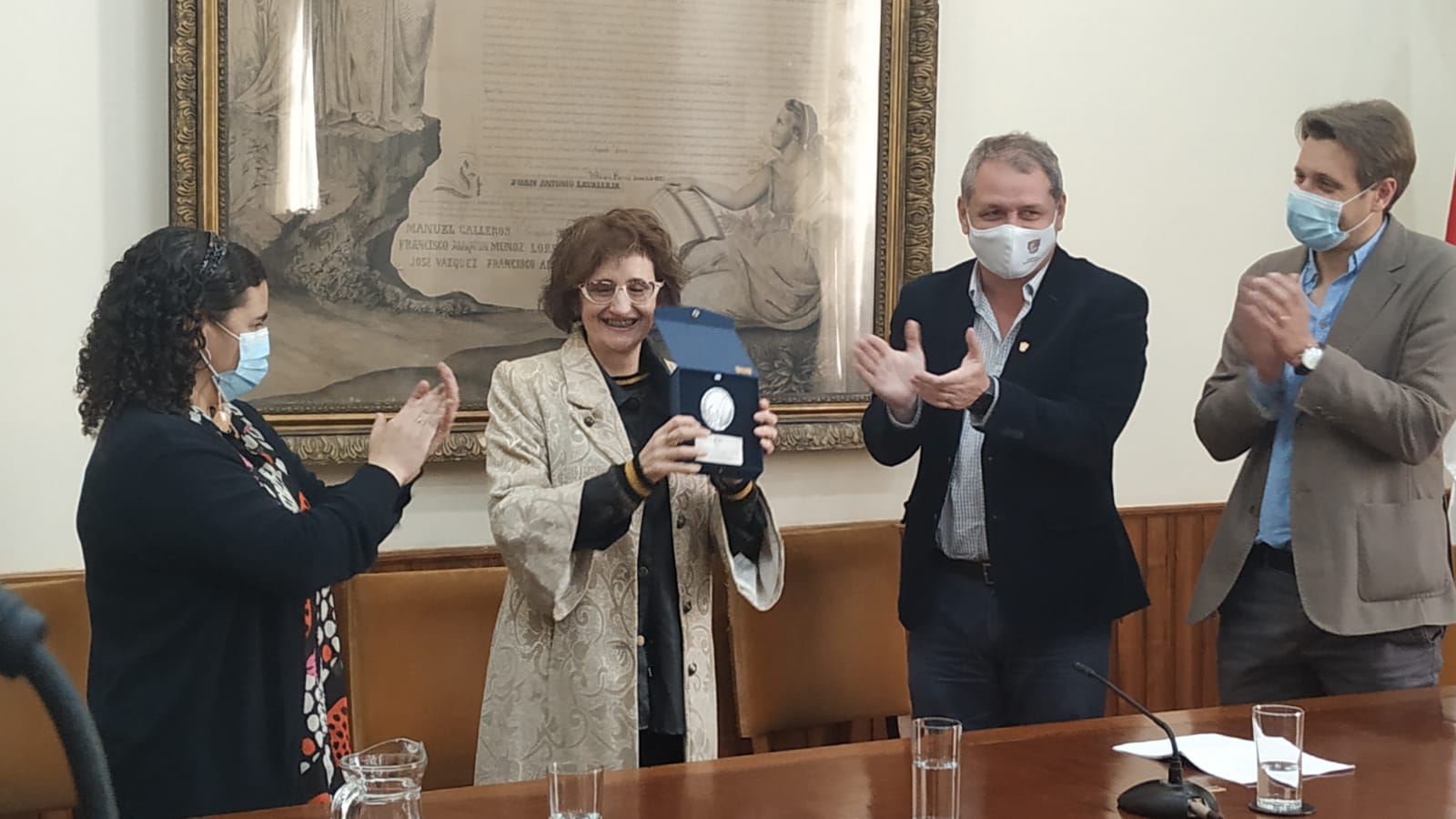 Intendencia reconoció como Ciudadana Ilustre de Florida a María Brescia Doderajpg