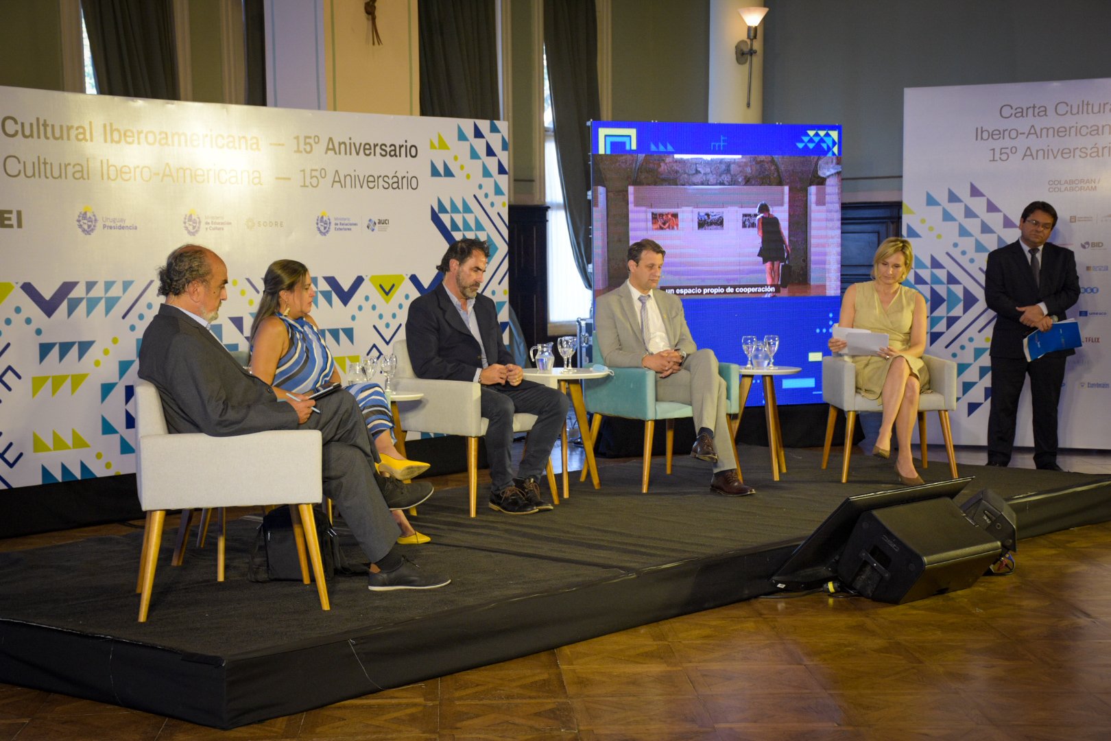 Intendente I Marcos Pérez participa del Congreso Iberoamericano de Cultura