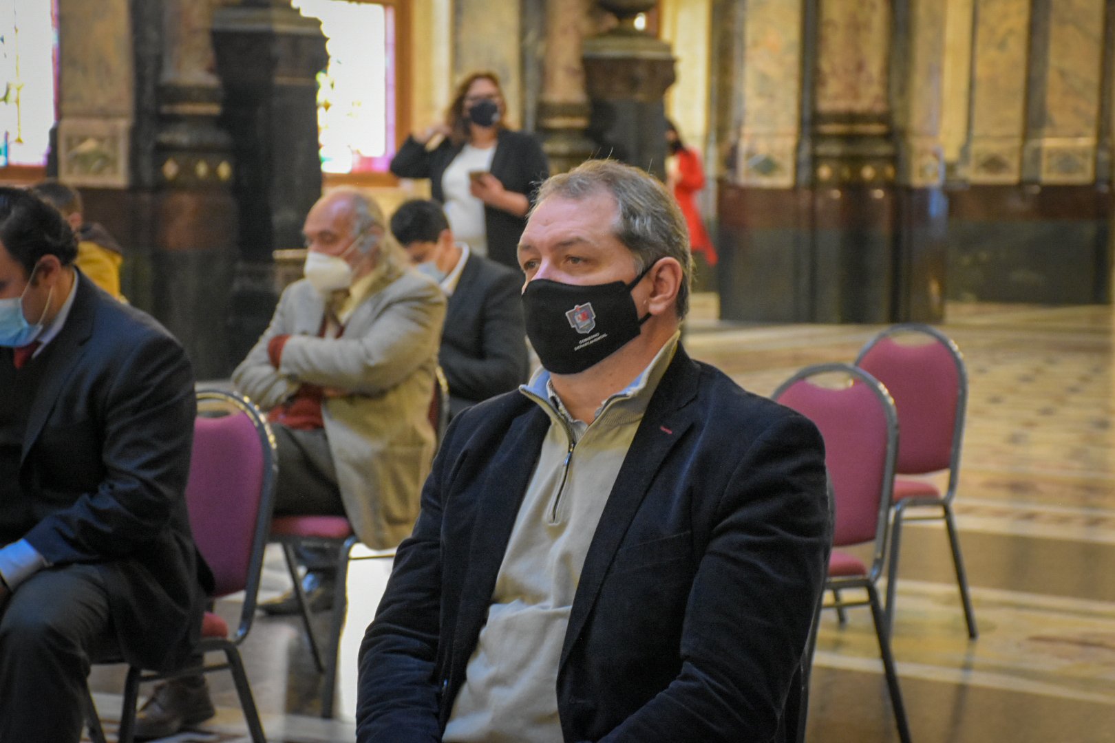 Intendente López participó de ceremonia por los 150 años de la llegada del abastecimiento de Aguas Corrientes a Montevideo