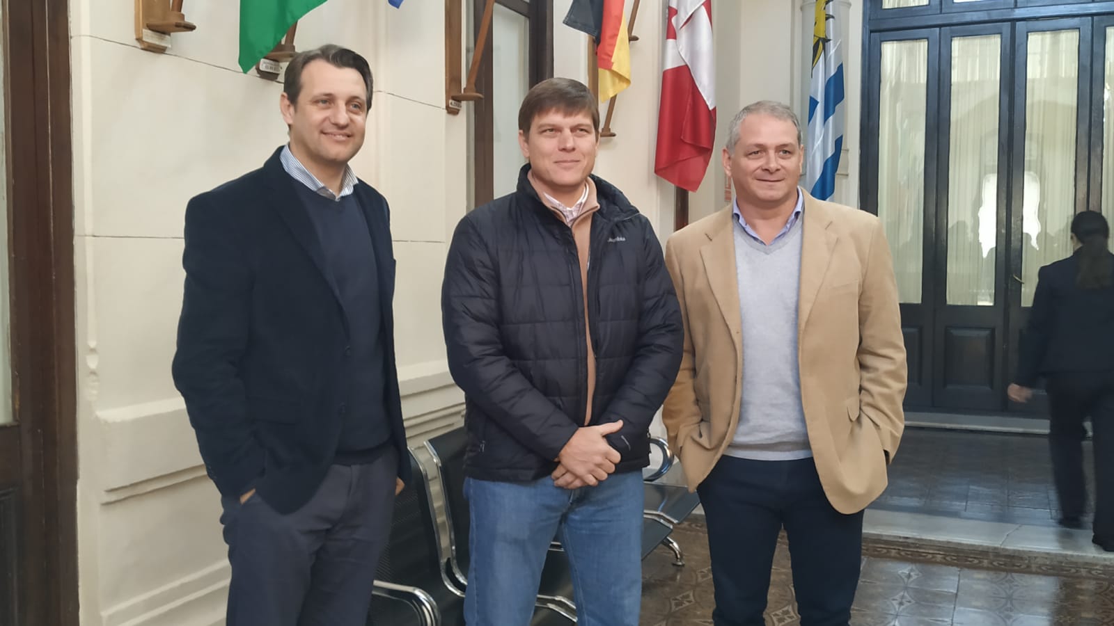 Intendente López recibió al Embajador de Paraguay Juan Manuel Brunetti 2