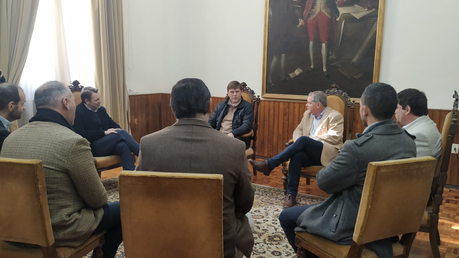 Intendente López recibió al Embajador de Paraguay Juan Manuel Brunetti 3