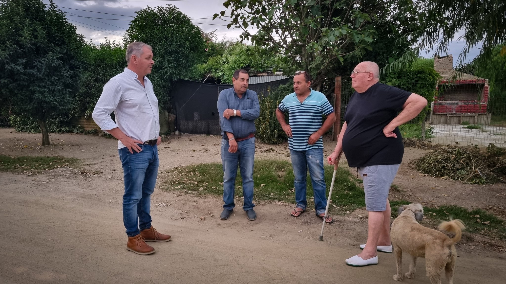 Intendente López recorrido obras del interior del departamento 3