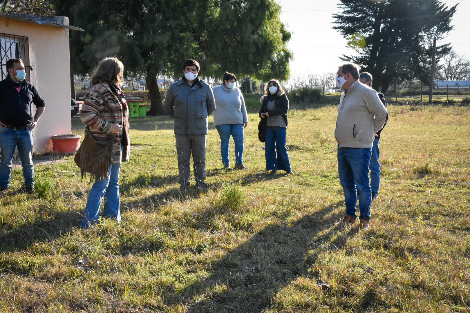 Intendente López y Director de Obras Urban recorrieron instalaciones de INAU Florida 2