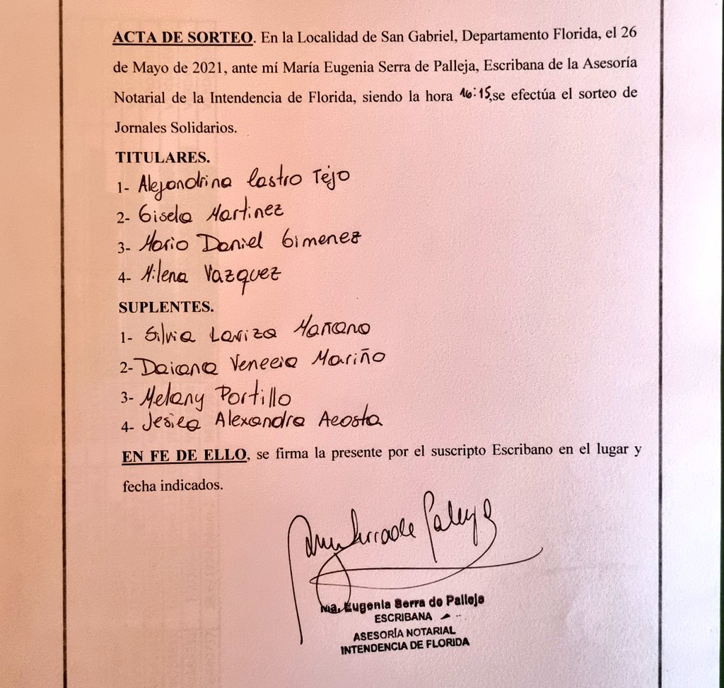 JORNALES SOLIDARIOS SAN GABRIEL