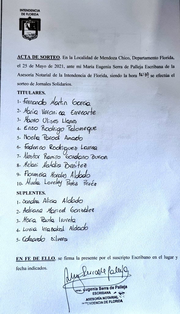 JORNALES SOLIDARIOS MENDOZA CHICO