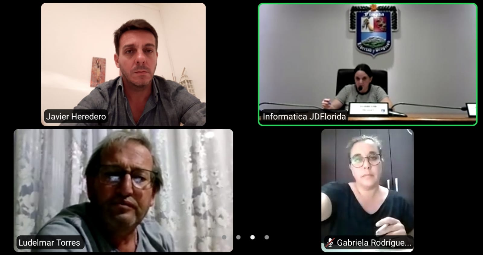 Junta Departamental Se reunió la Mesa Ampliada de Presidencia. 2