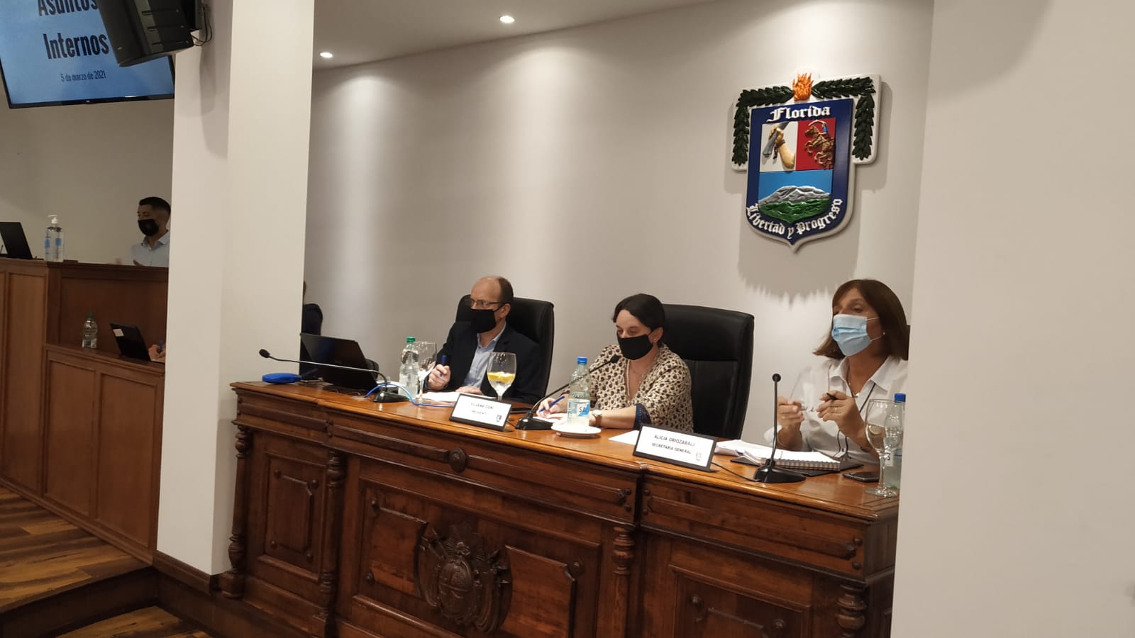 Silvana Goñi realizó un balance al cumplirse 99 días en la presidencia de la Junta Departamental. 2