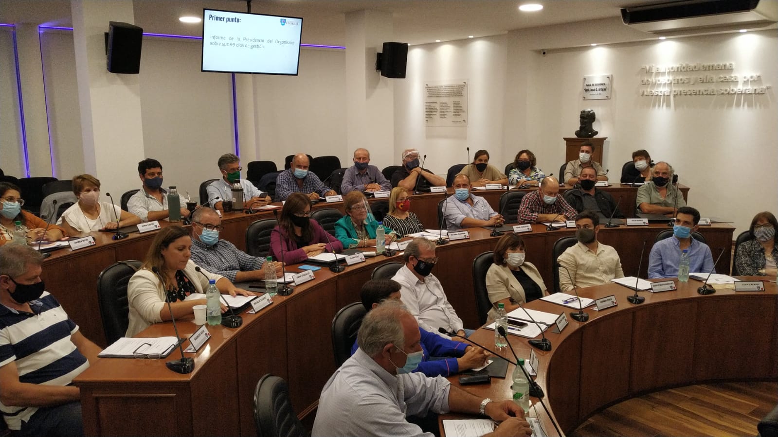 Silvana Goñi realizó un balance al cumplirse 99 días en la presidencia de la Junta Departamental. 4