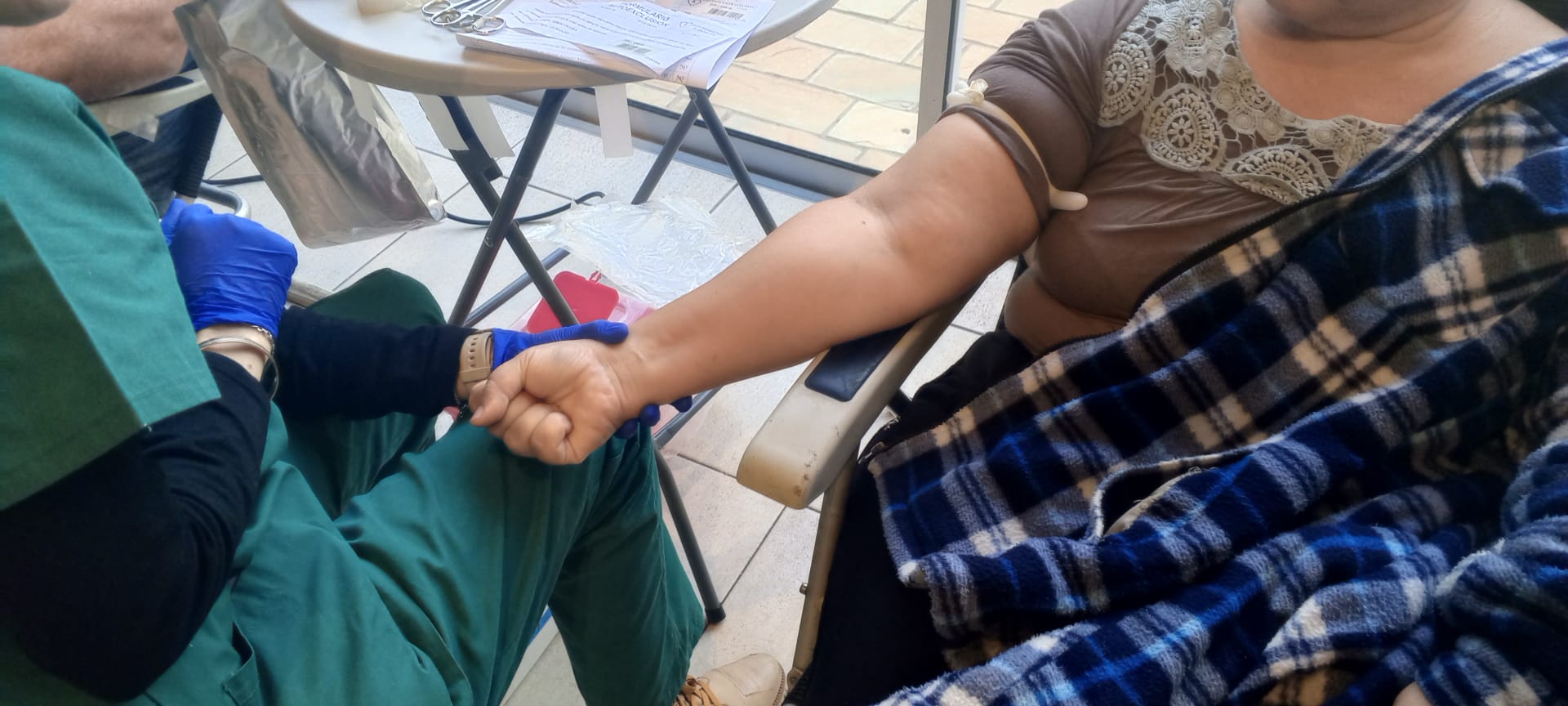 Jornada de donación de sangre en la SPLF 3