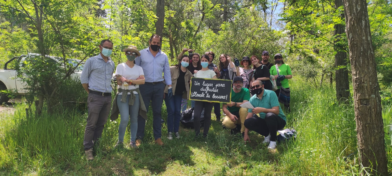 Jornada de limpieza en canteras de 25 de Mayo