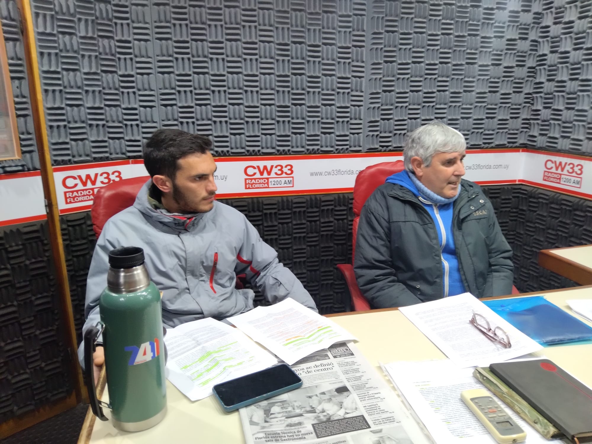 Julio González y Leandro Álvarez