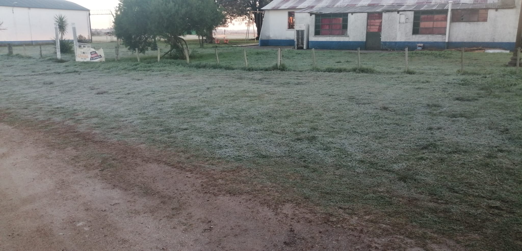 La primera gran helada del año