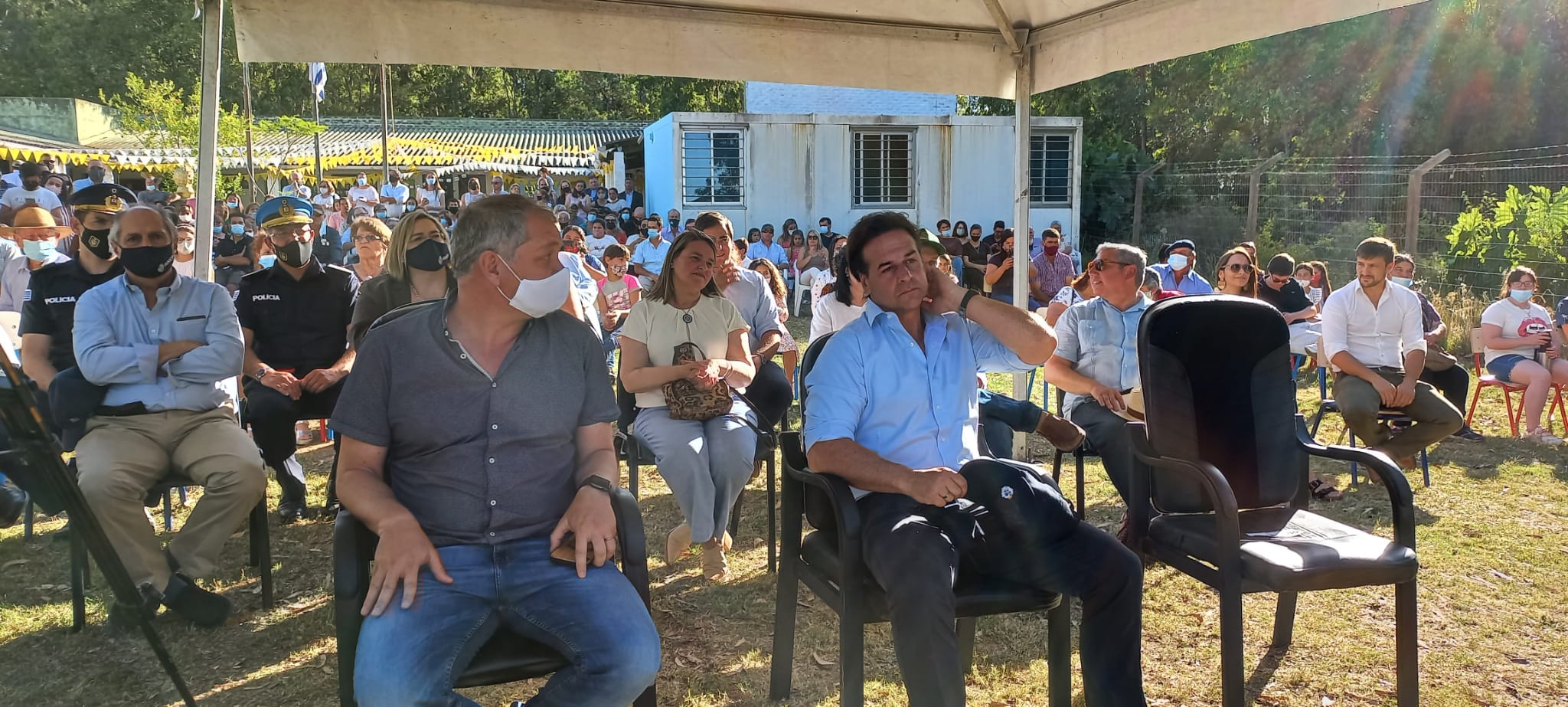 Liceo de Cerro Colorado celebró sus 50 años con la presencia del presidente Lacalle Pou 4