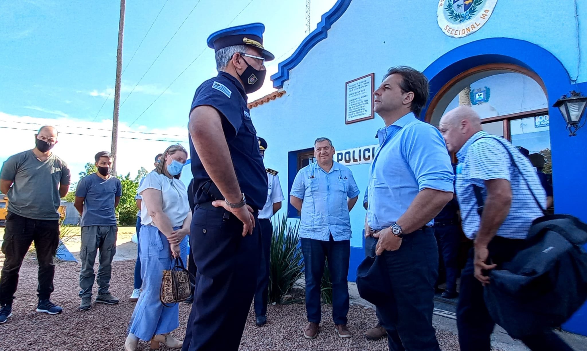 Liceo de Cerro Colorado celebró sus 50 años con la presencia del presidente Lacalle Pou 5