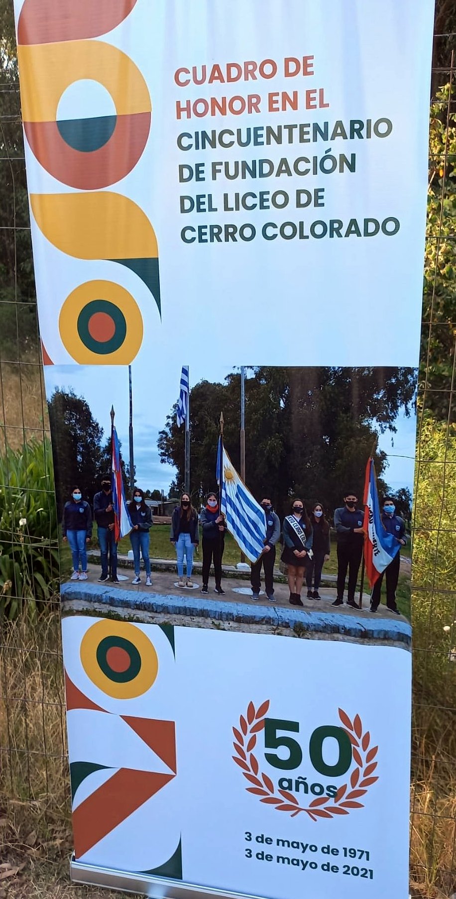 Liceo de Cerro Colorado celebró sus 50 años con la presencia del presidente Lacalle Pou 6