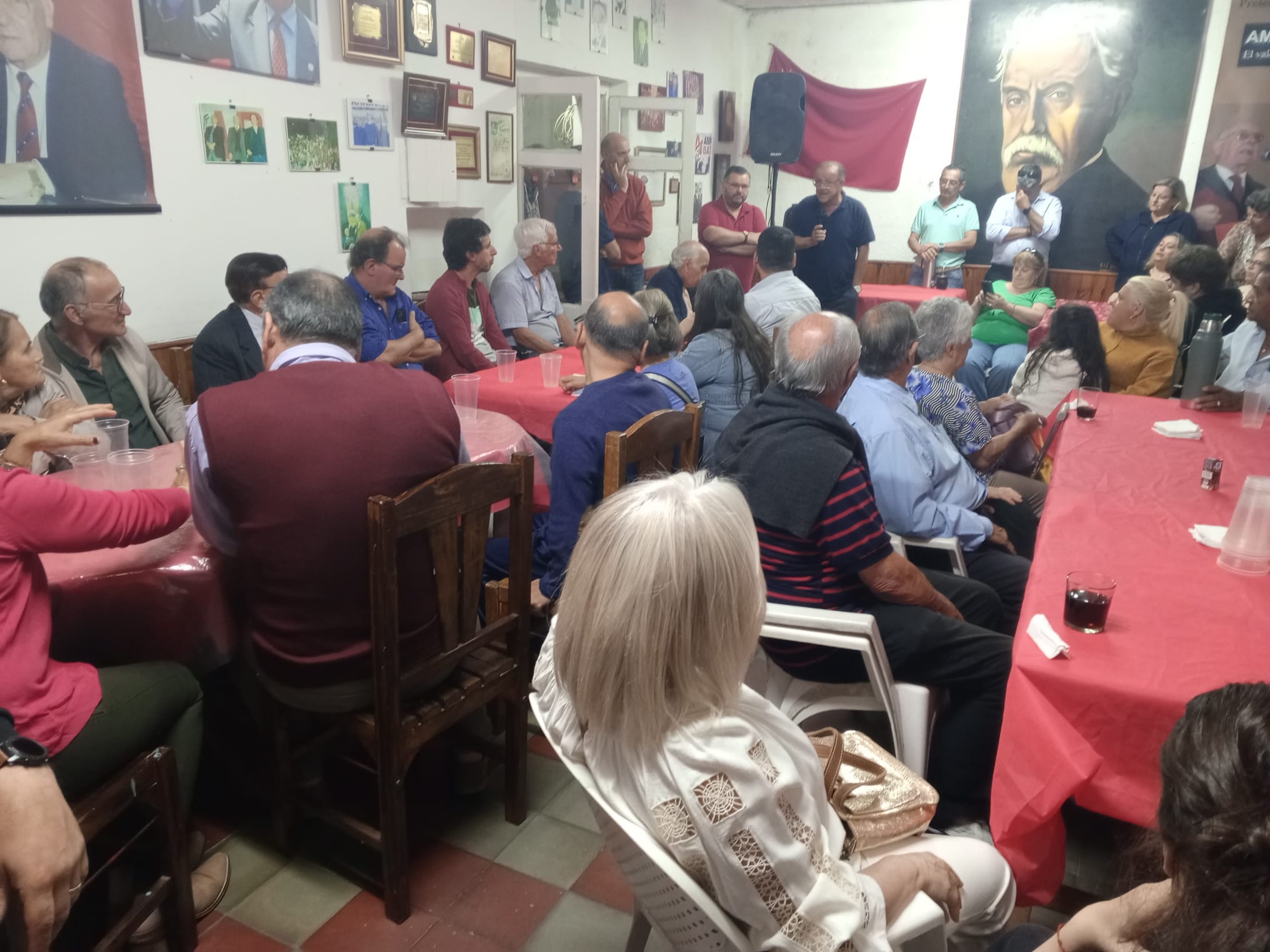 Lista 22 del Partido Colorado realizó brindis de cierre de año 2