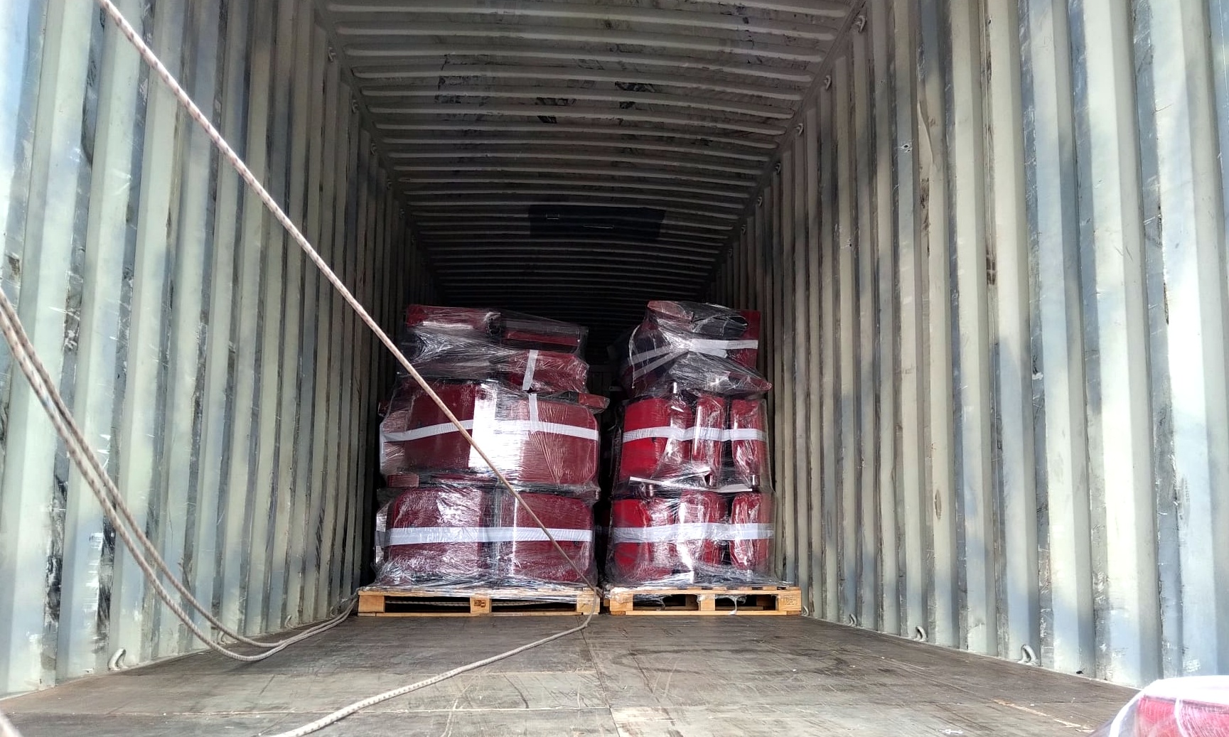 Llegaron a Florida las butacas del Teatro Chaillot de París