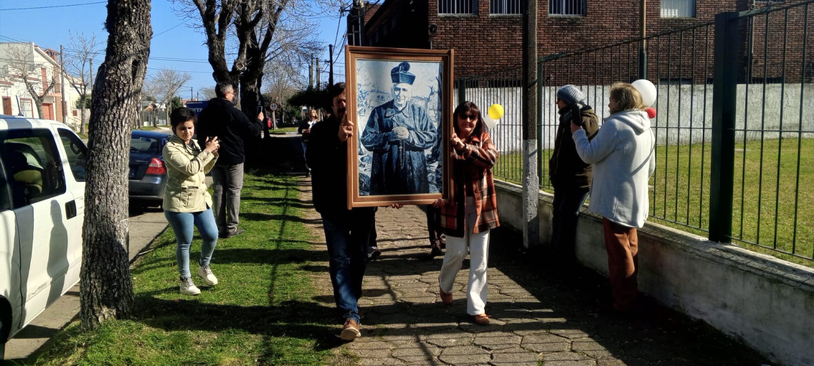 Llegaron a Florida las reliquias de San Juan Calabria