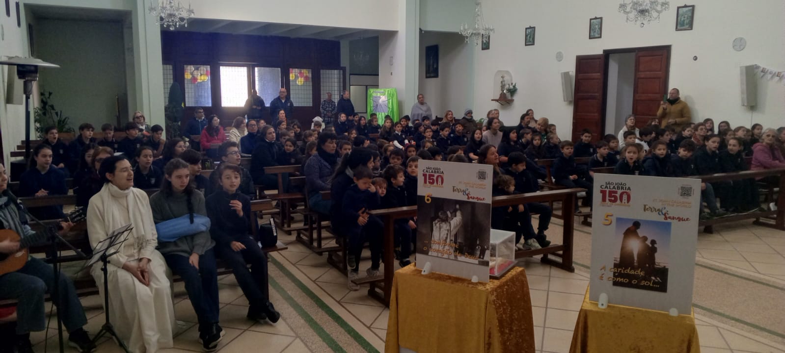 Llegaron a Florida las reliquias de San Juan Calabria 2