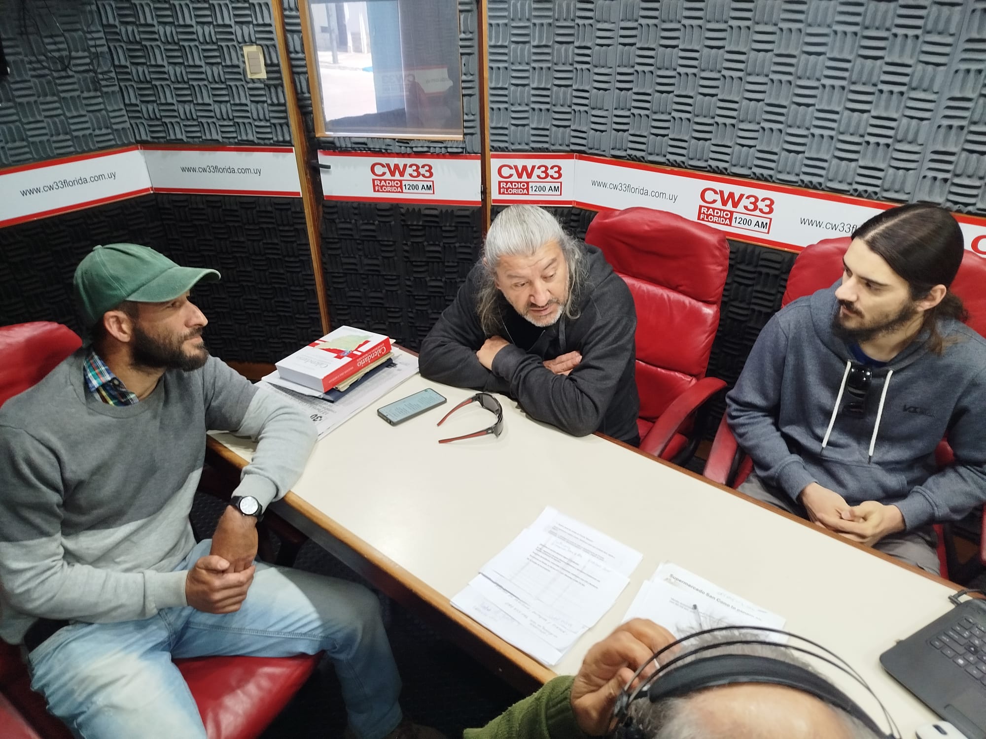 Luis Urse Javier Dotta y Leandro Urse