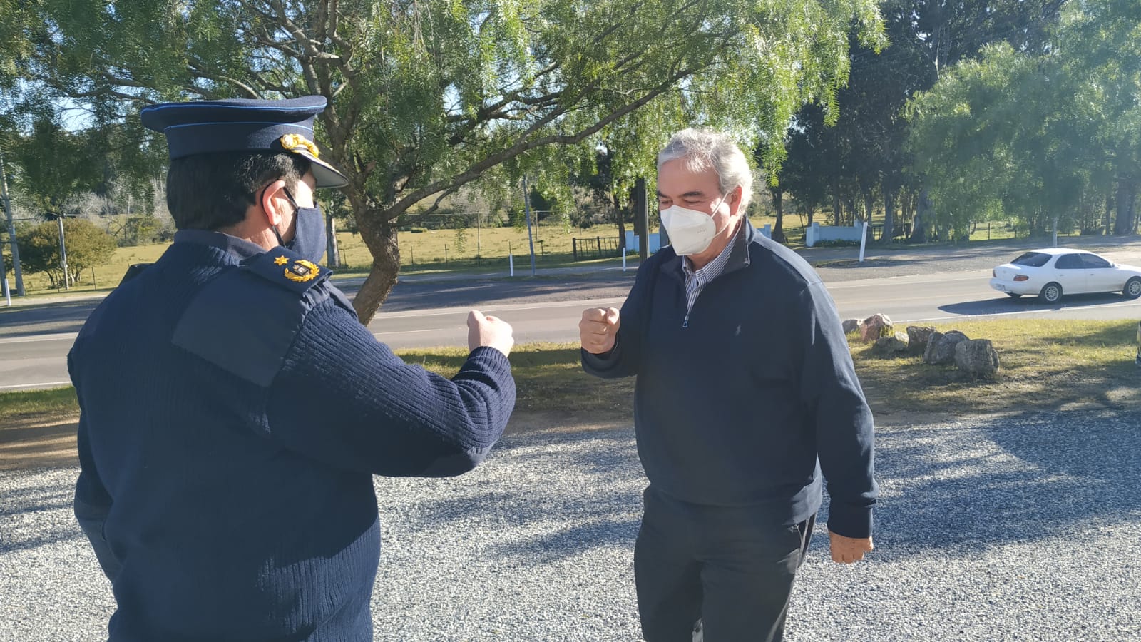 Autoridades del Ministerio del Interior se mostraron conformes con el trabajo en Florida reflejado en cifras a la baja en todos los delitos 4