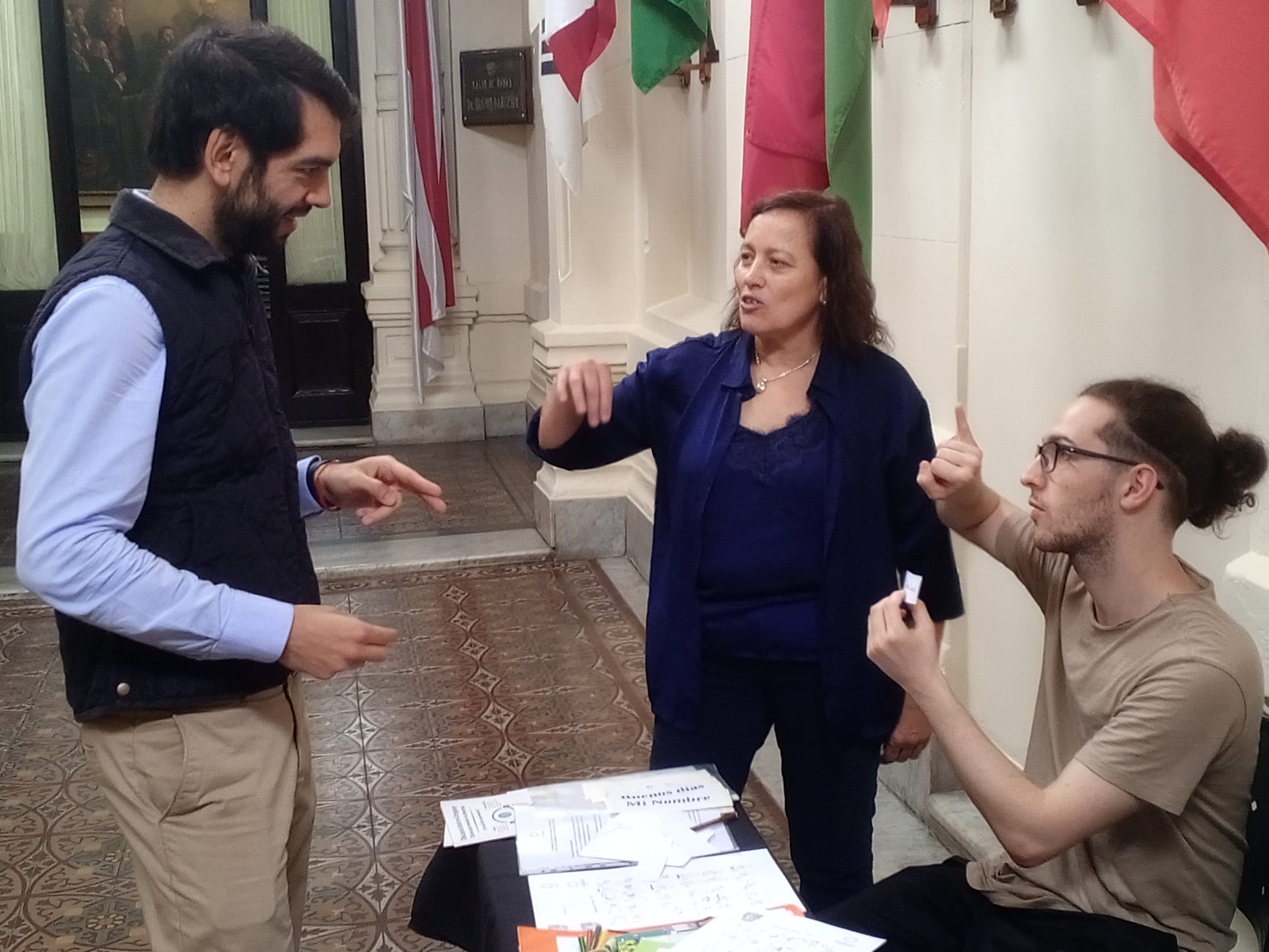 Mes de la Discapacidad Jornada de sensibilización en la IDF 2
