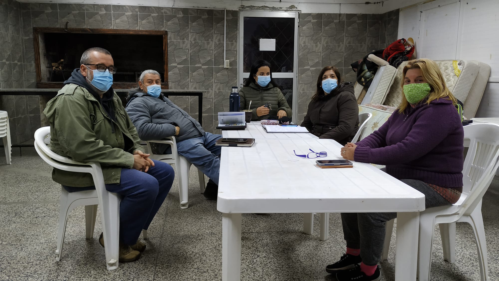 Mesa Intersindical recibió al diputado Rodríguez Gálvez