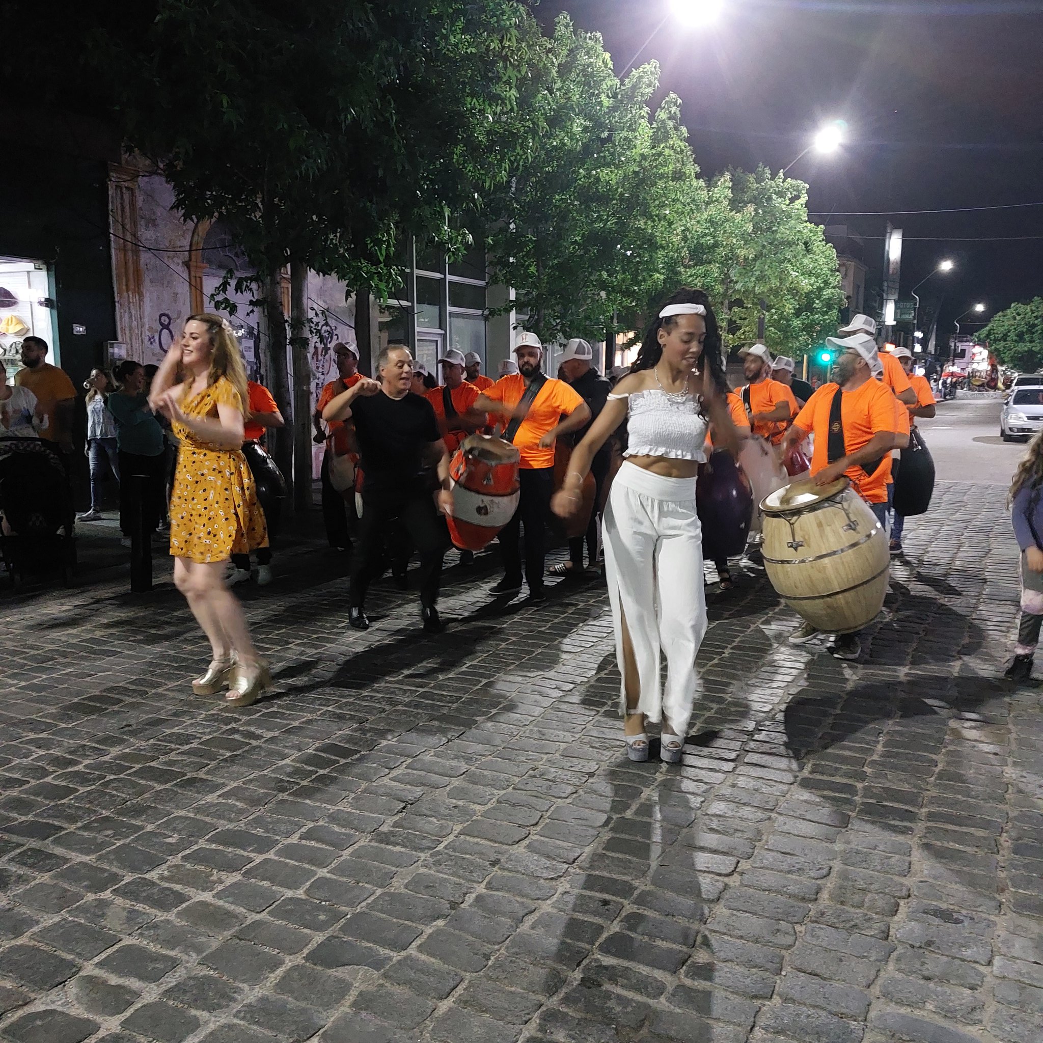 Mini desfile por el Día Internacional del Candombe 2