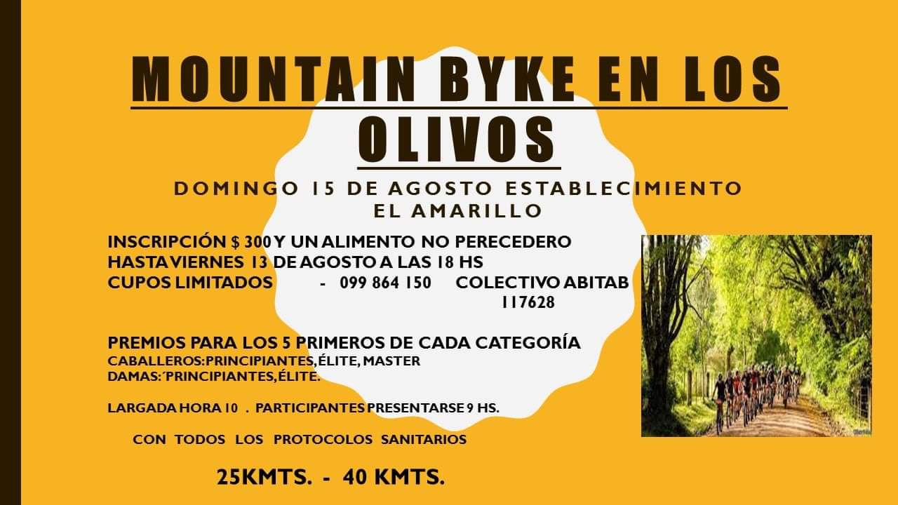 Mountain Bike en los Olivos Actividad deportiva y turística en Casupá