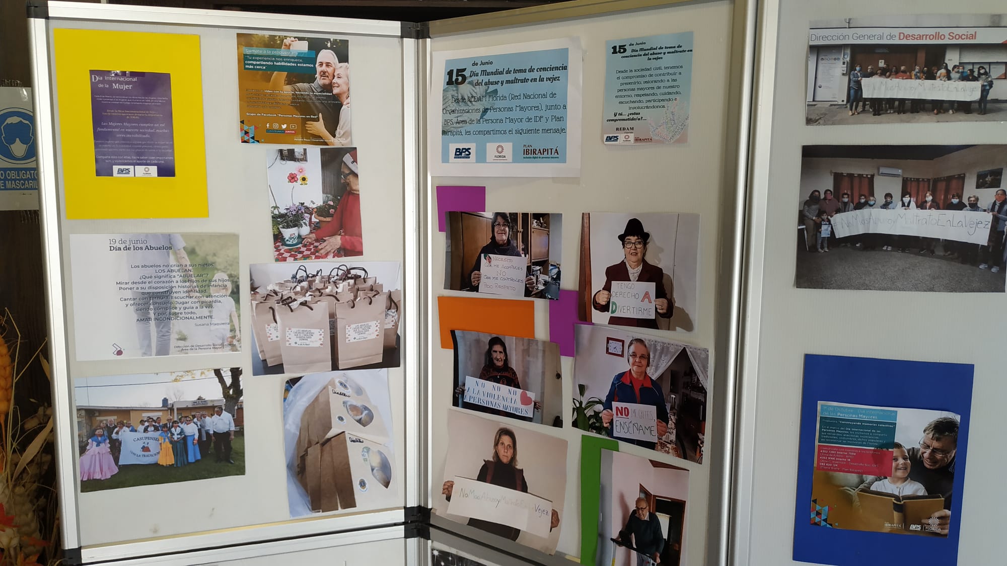 Muestra en el Teatro 25 de Agosto organizada por la Mesa Interistitucional de vejez y envejecimiento