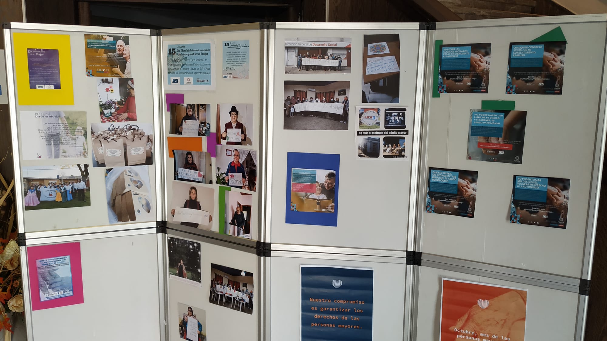 Muestra en el Teatro 25 de Agosto organizada por la Mesa Interistitucional de vejez y envejecimiento 2