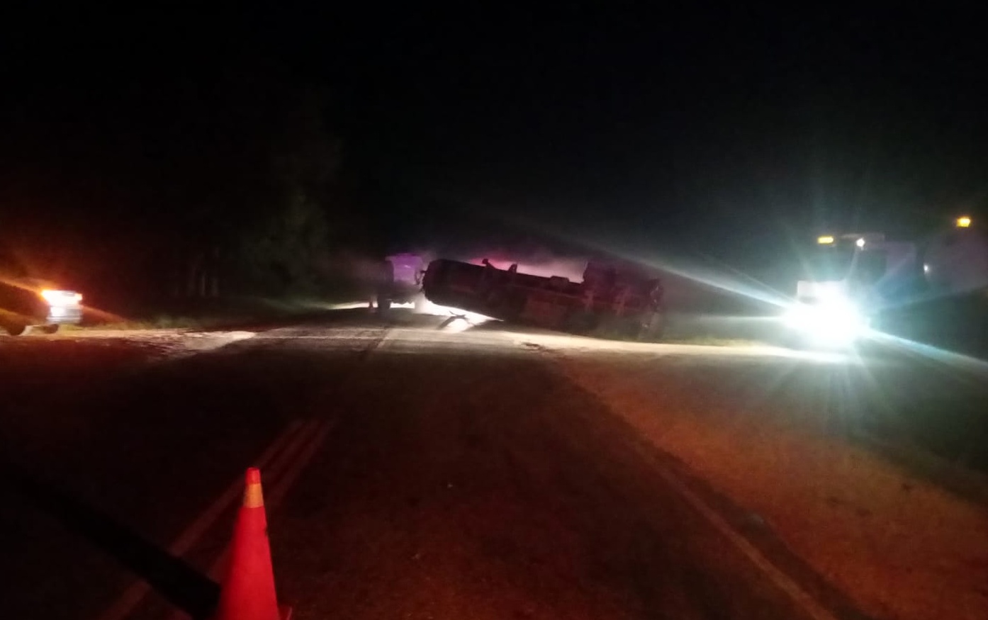 Más de 20 mil litros de leche se desparramaron en ruta 12 2