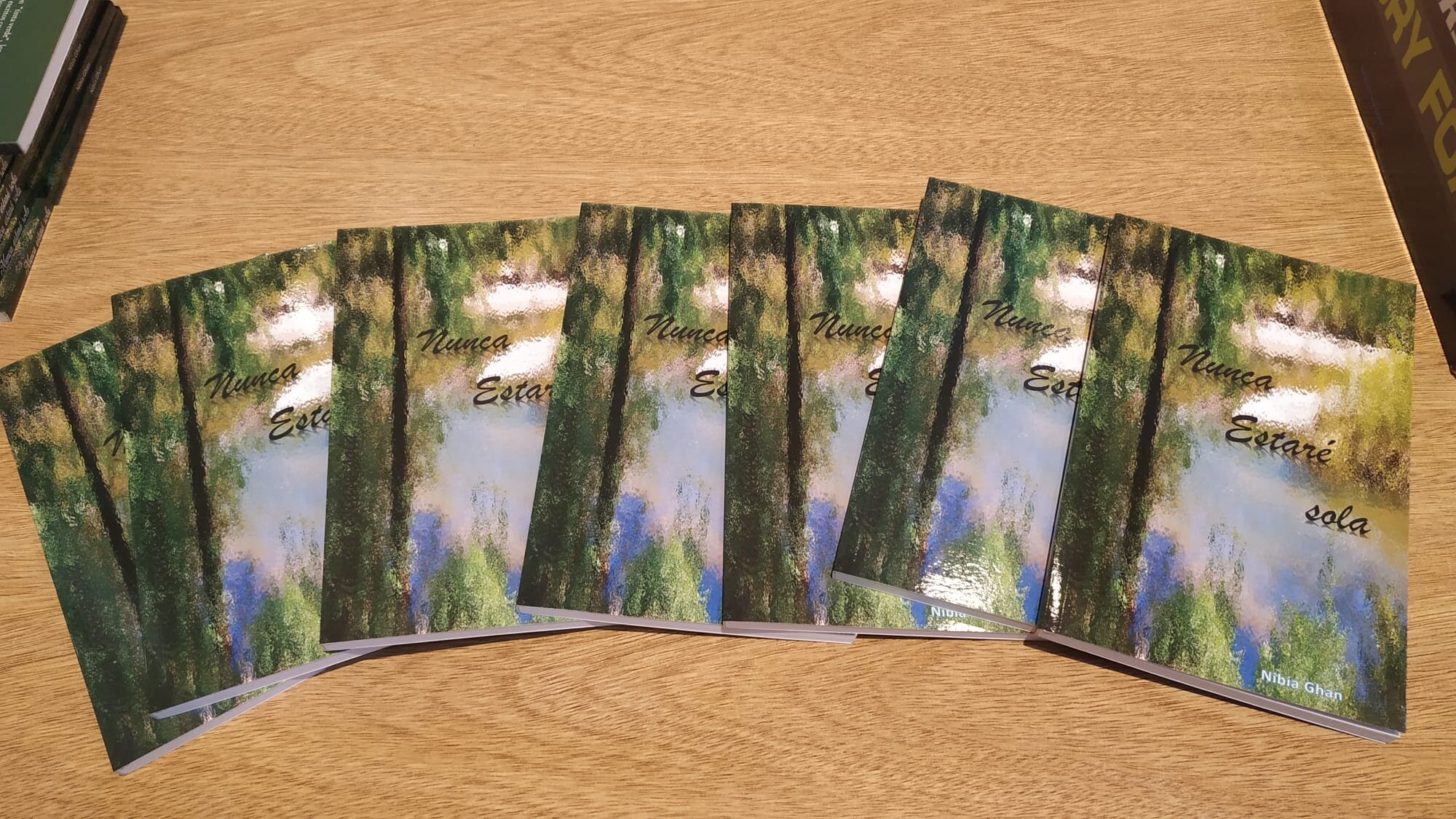 Nibia Ghan presentó su libro Nunca estaré sola