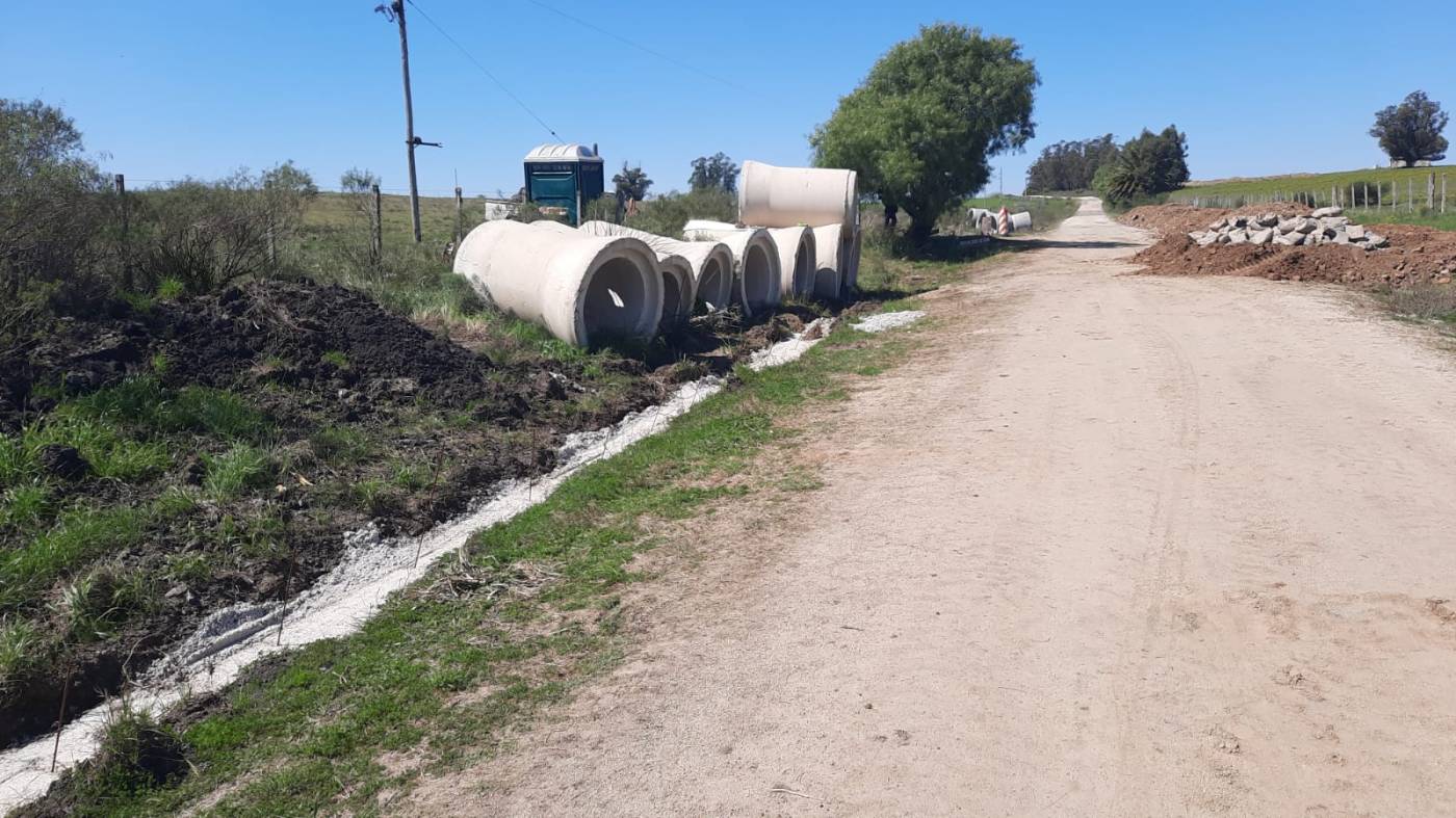 Nueva calzada en zona de La Escobilla
