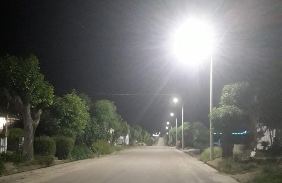 Nuevas luminarias para la localidad de 25 de Agosto
